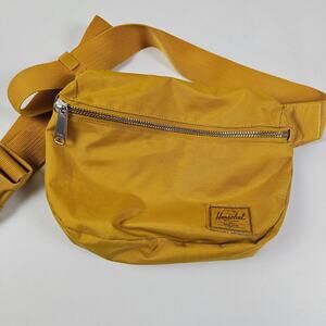 Herschel Fifteen‎ Waistpack Fanny Pack Belt Bag Mustard Yellow Gold